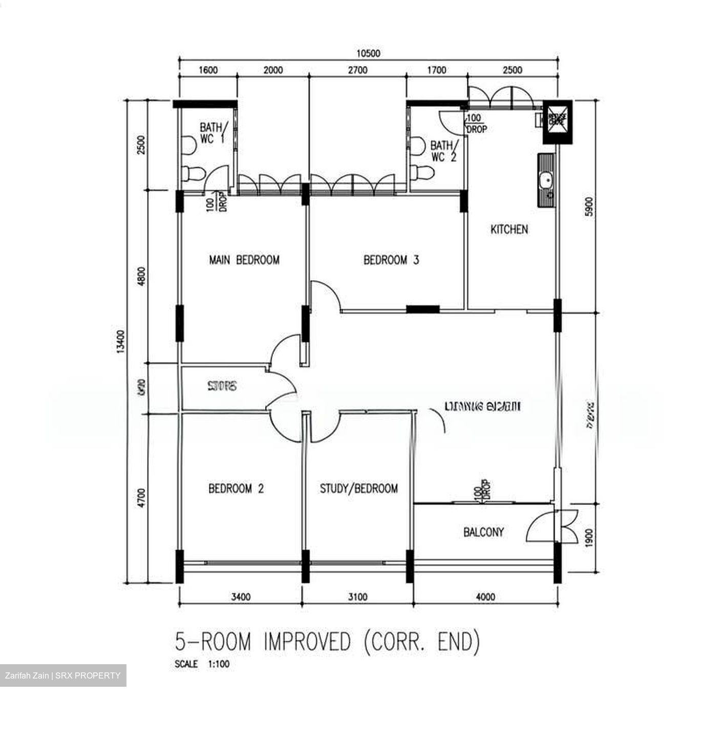 Blk 663 Yishun Avenue 4 (Yishun), HDB 5 Rooms #528476681